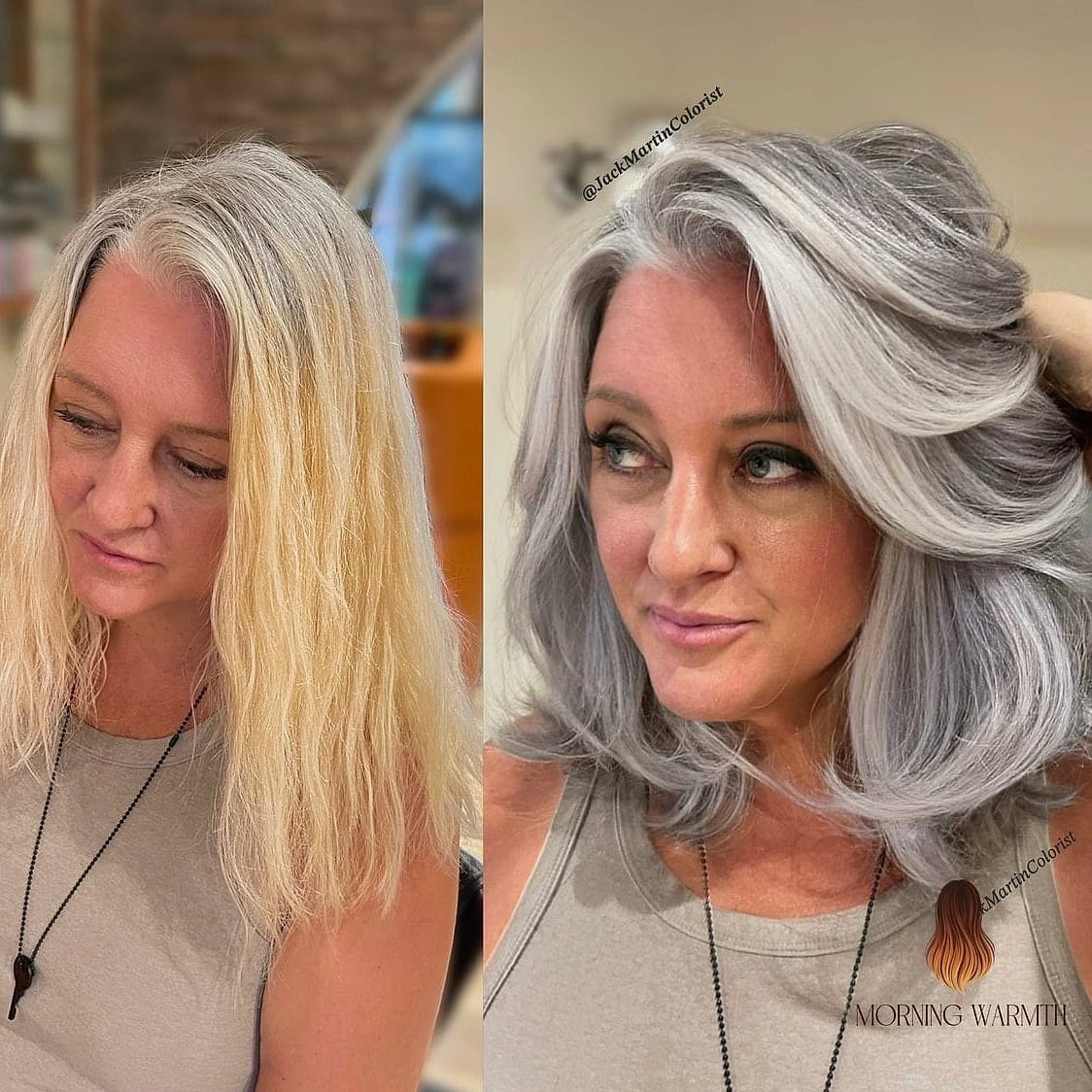 21 Color Hair Ideas Ideas That Are Trending Right Now 19 Ways of Blending Gray Hair Without Regular Root Touch Ups